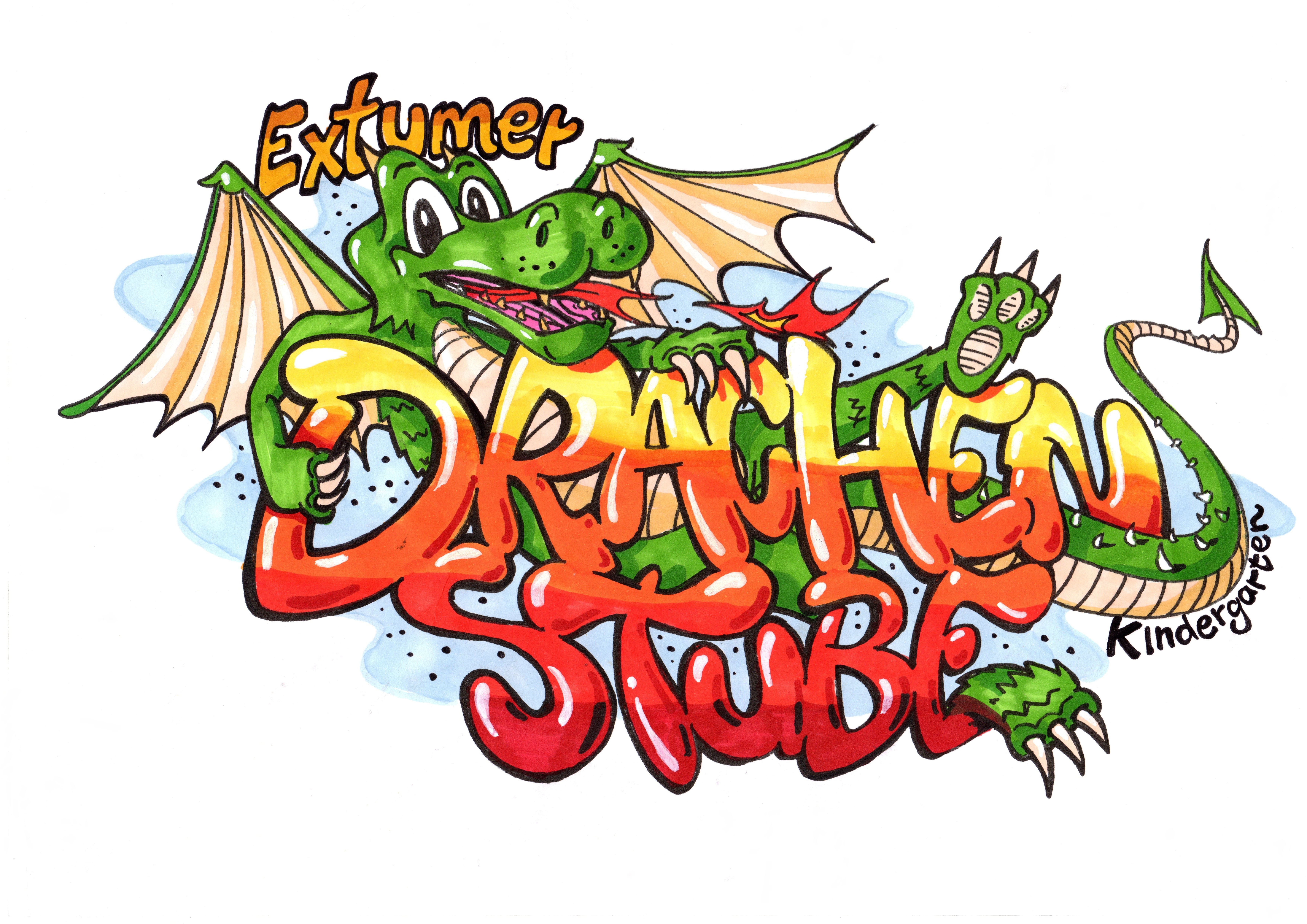 Logo des Kindergartens Extumer Drachenstube